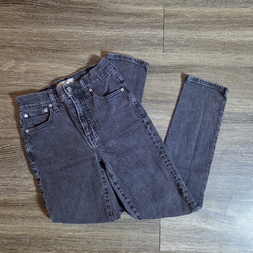 Madewell Charcoal Denim Jeans Size 23